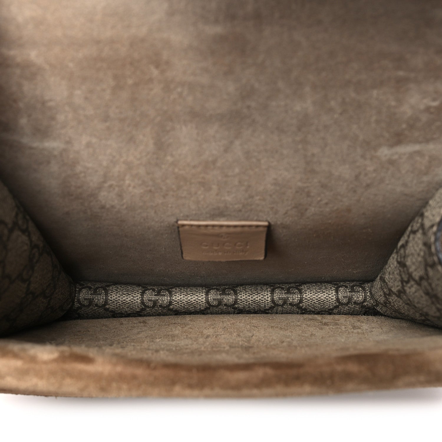 Gucci GG Supreme Monogram Mini Dionysus Shoulder Bag Taupe 5 of 12