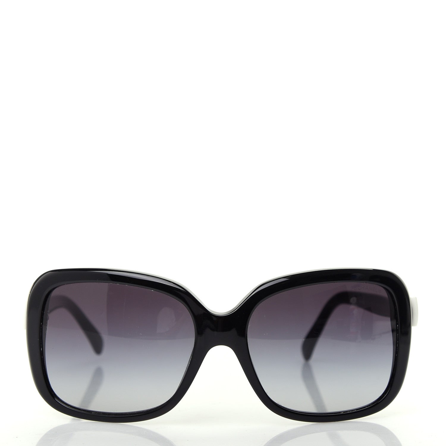 Chanel Acetate CC Bow Sunglasses 5170 Black 3 of 8