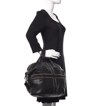 Givenchy Lambskin Studded Medium Nightingale Black 3 of 14