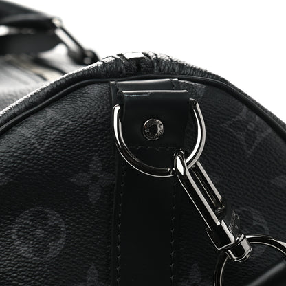 Louis Vuitton Monogram Eclipse Keepall Bandouliere 55 10 of 12