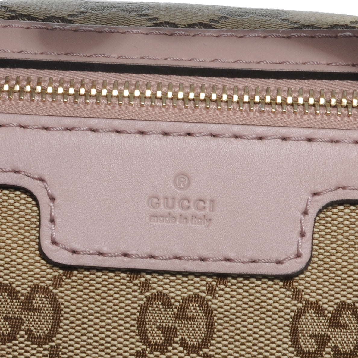 Gucci Monogram Vintage Web Medium Boston Light Pink 4 of 8