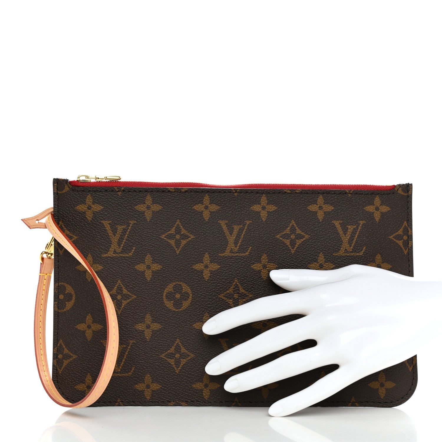 Louis Vuitton Monogram Neverfull MM GM Pochette Pivoine 2 of 7