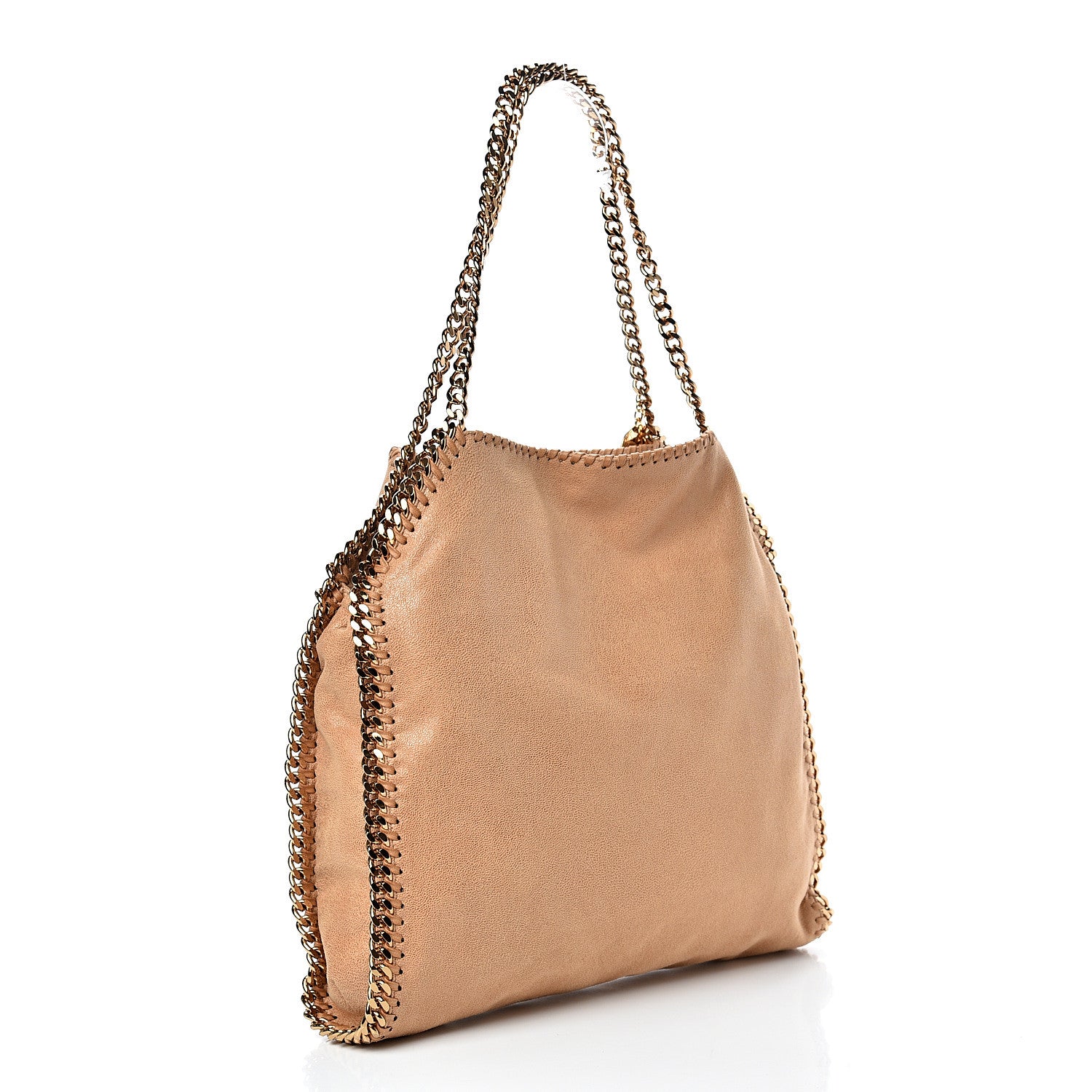 Stella McCartney Shaggy Deer Small Falabella Tote Tan 2 of 10