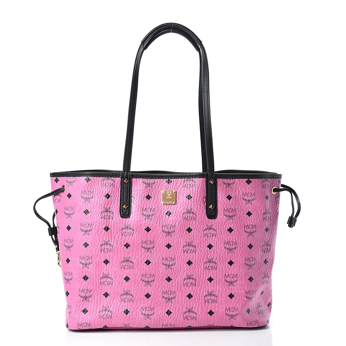 Visetos Medium Liz Reversible Shopper Tote Pink