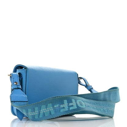 Off-White Saffiano Striped Mini Diag Binder Clip Bag Blue 2 of 7