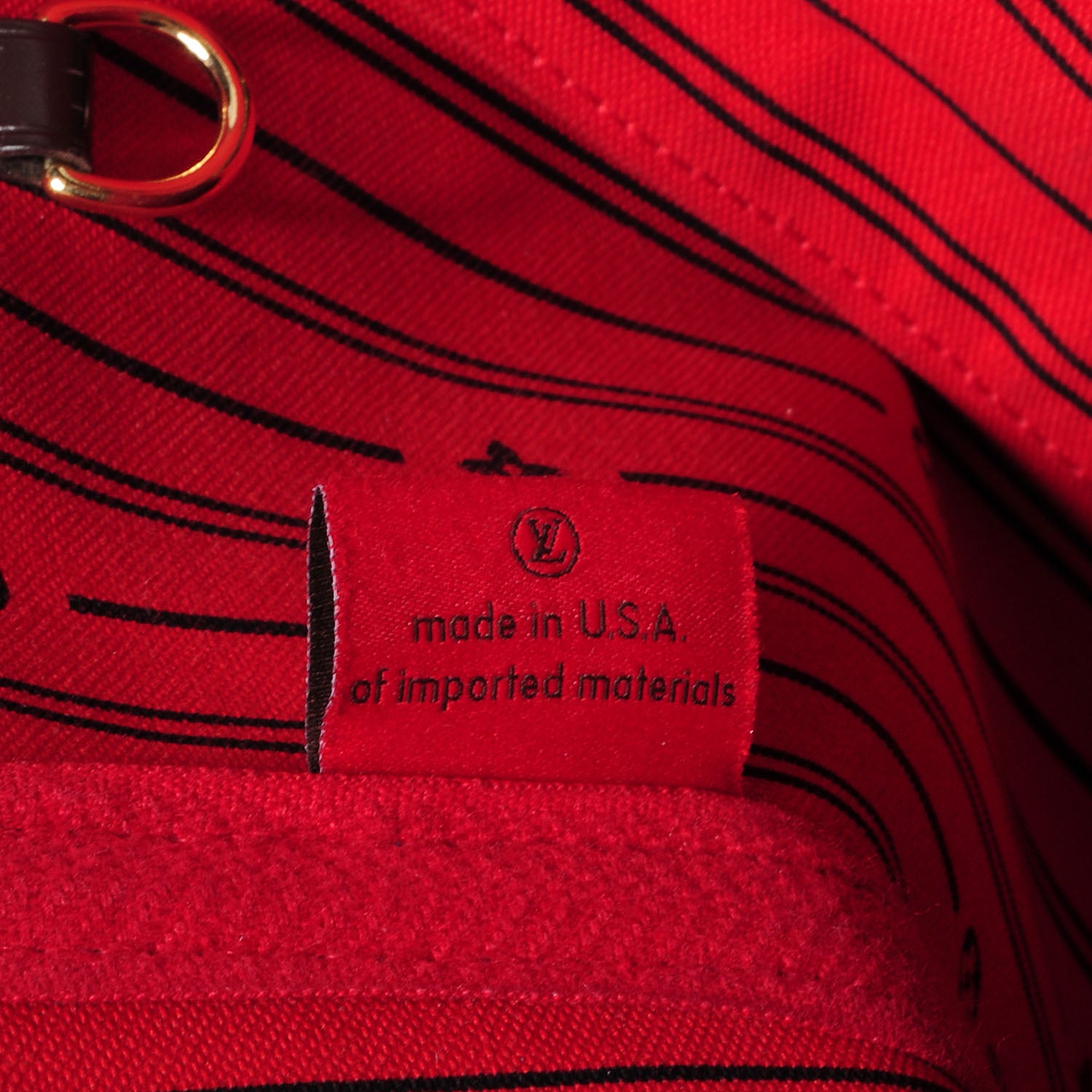 Louis Vuitton Damier Ebene Neverfull MM 6 of 9