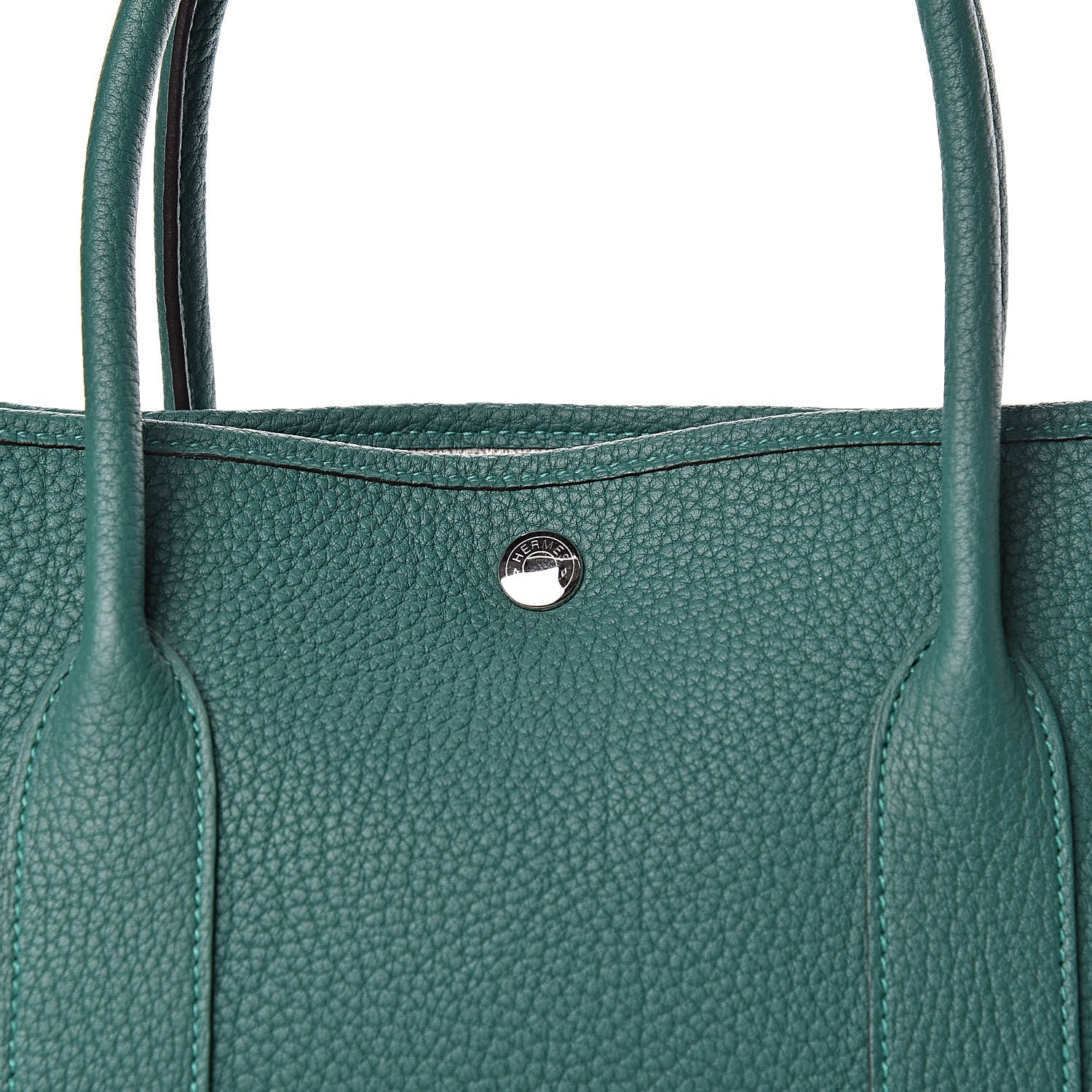 Hermes Negonda Garden Party Tote 36 MM Malachite 10 of 10