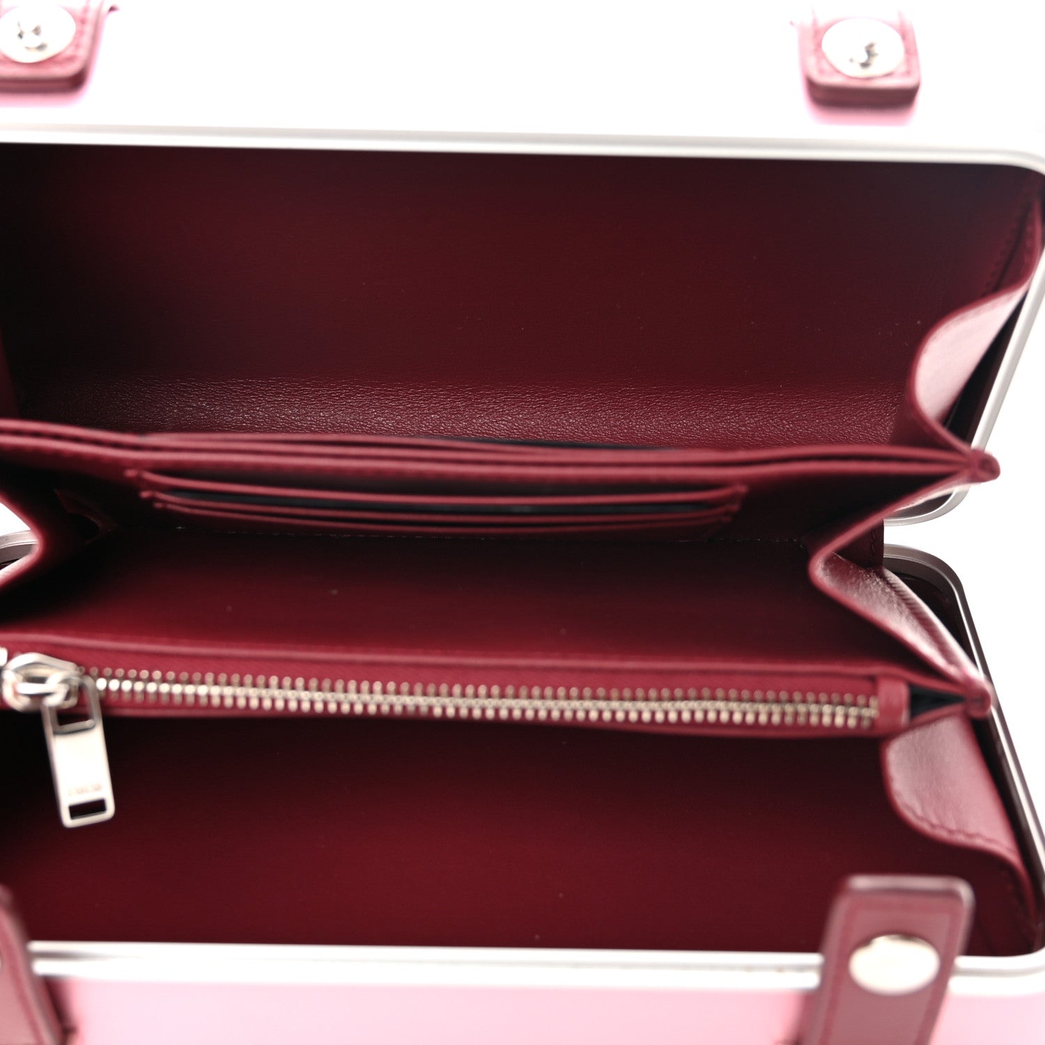 Christian Dior X RIMOWA Aluminum Personal Clutch On Strap Rose 5 of 11