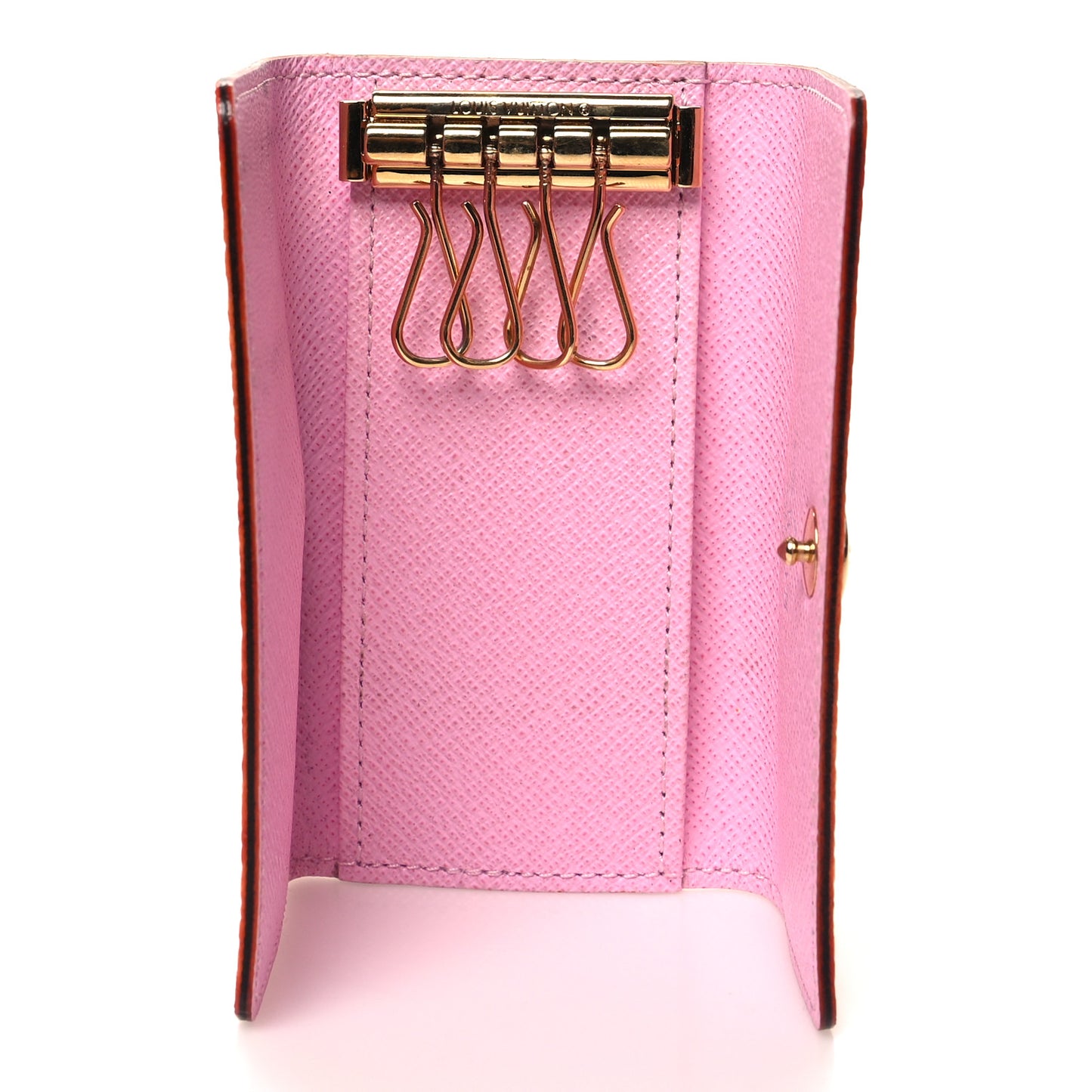 Monogram Multicolor Multicles 4 Key Holder White Litchi