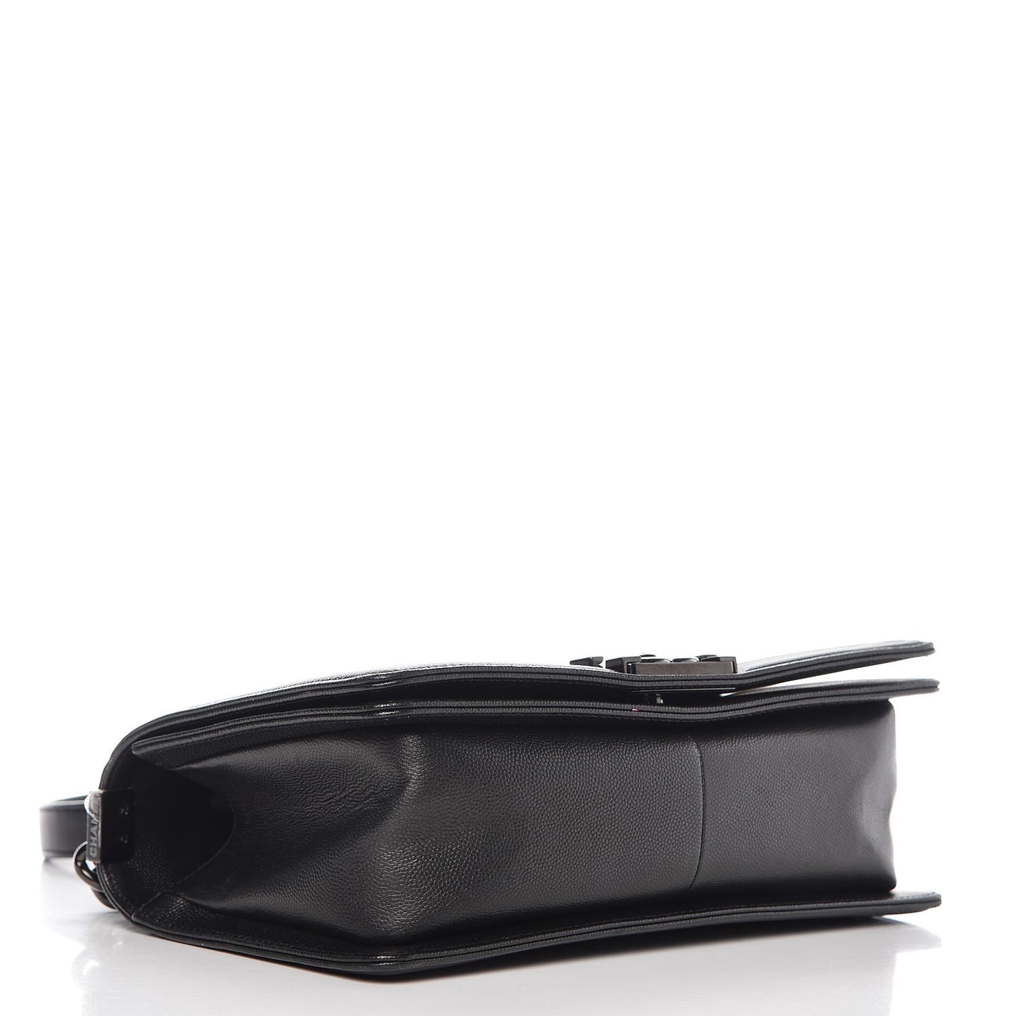 Caviar Quilted Medium Boy Flap So Black
