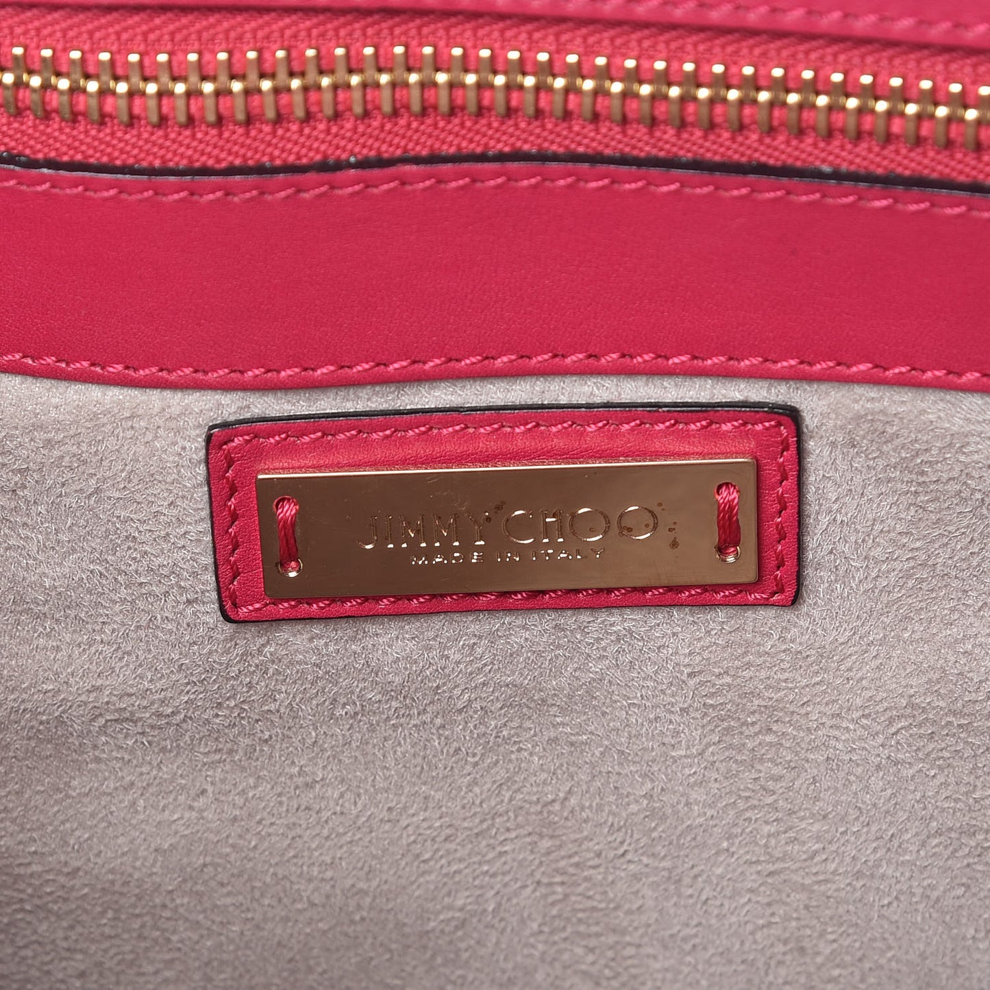 Grained Calfskin Large Alfie Tote Pink