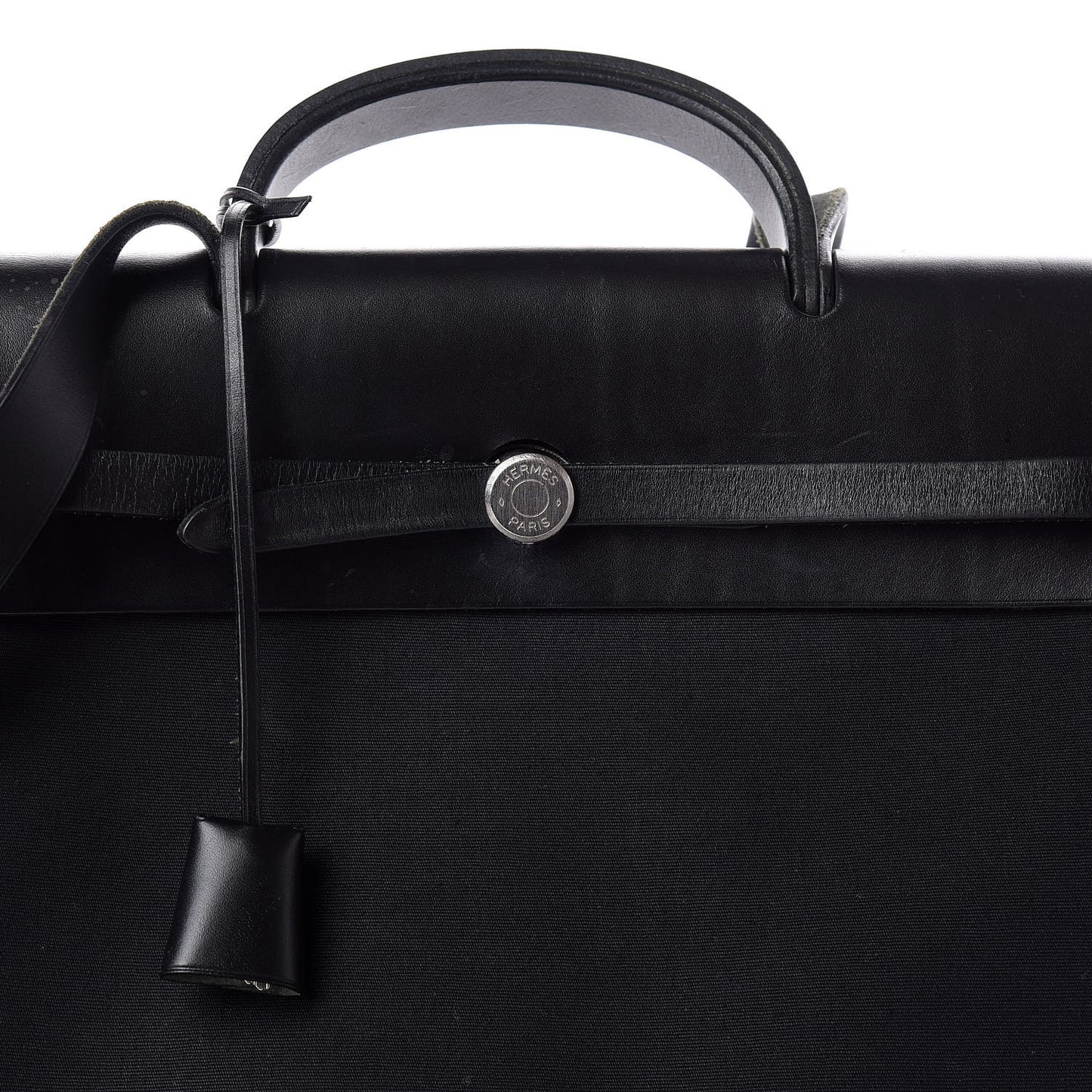 Toile Vache Calfskin Herbag 39 MM Black