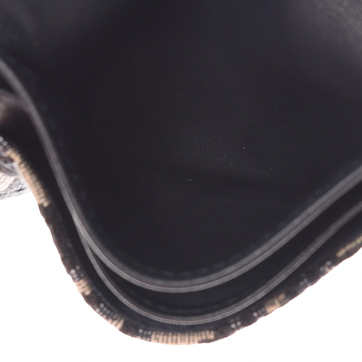 Oblique Saddle Card Holder Blue