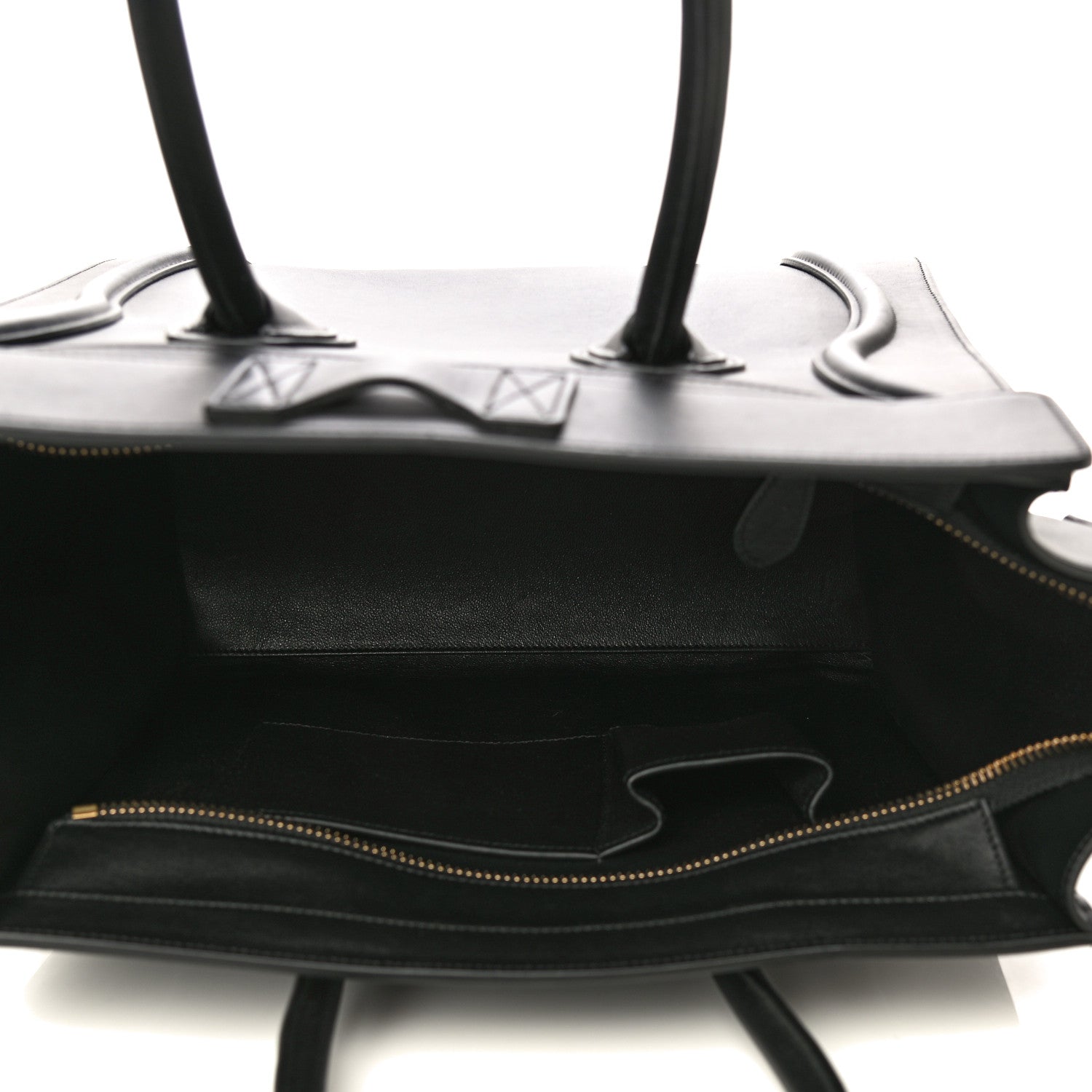 Celine Smooth Calfskin Mini Luggage Black 5 of 15