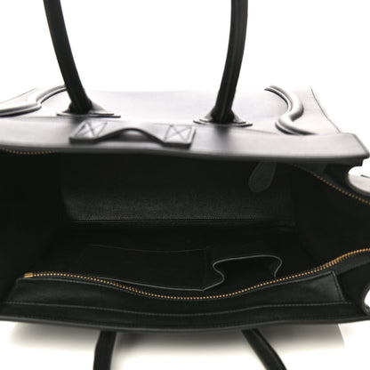 Celine Smooth Calfskin Mini Luggage Black 5 of 15