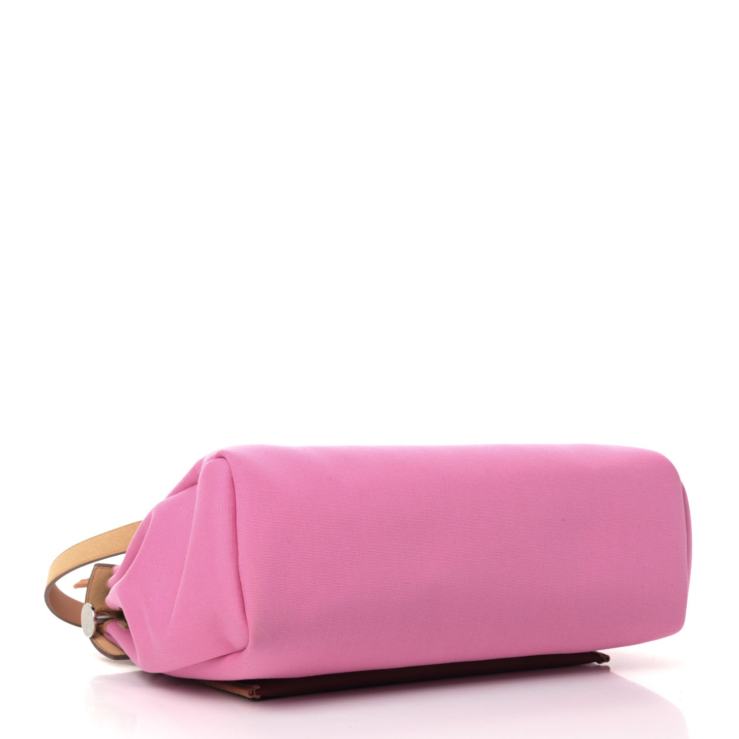 Hermes Toile Officier Vache Hunter Verso Herbag Zip PM 31 Bubblegum Rubis Naturel 3 of 8