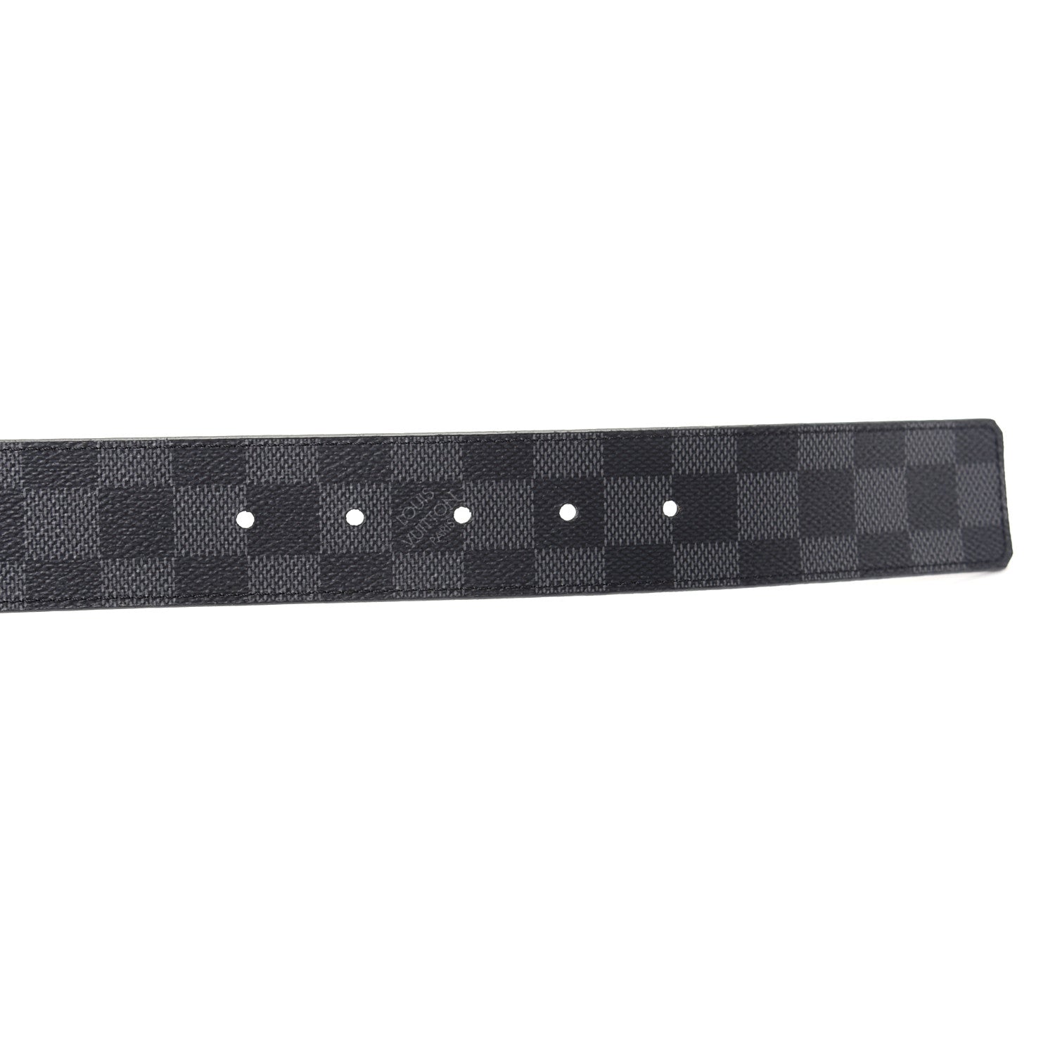 Louis Vuitton Damier Graphite 40mm LV Initiales Belt 90 36 3 of 6