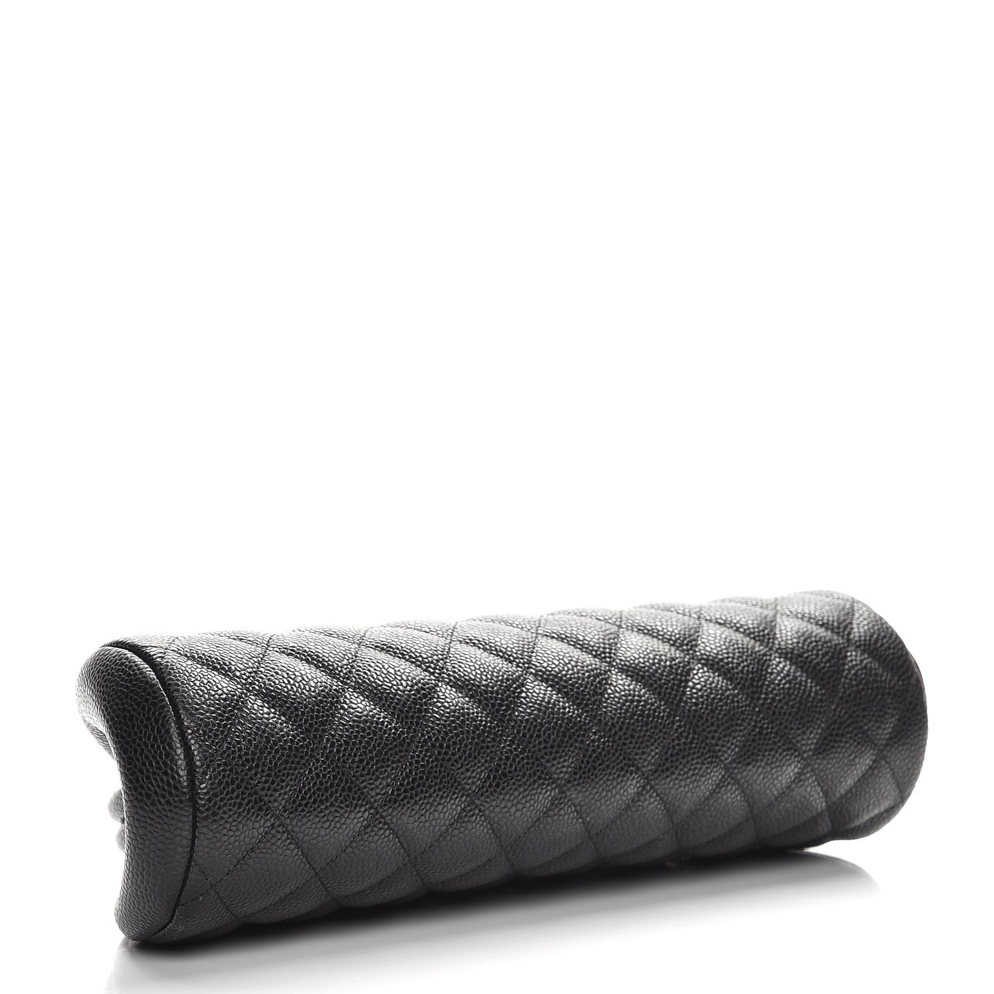 Caviar Quilted Timeless Clutch Black
