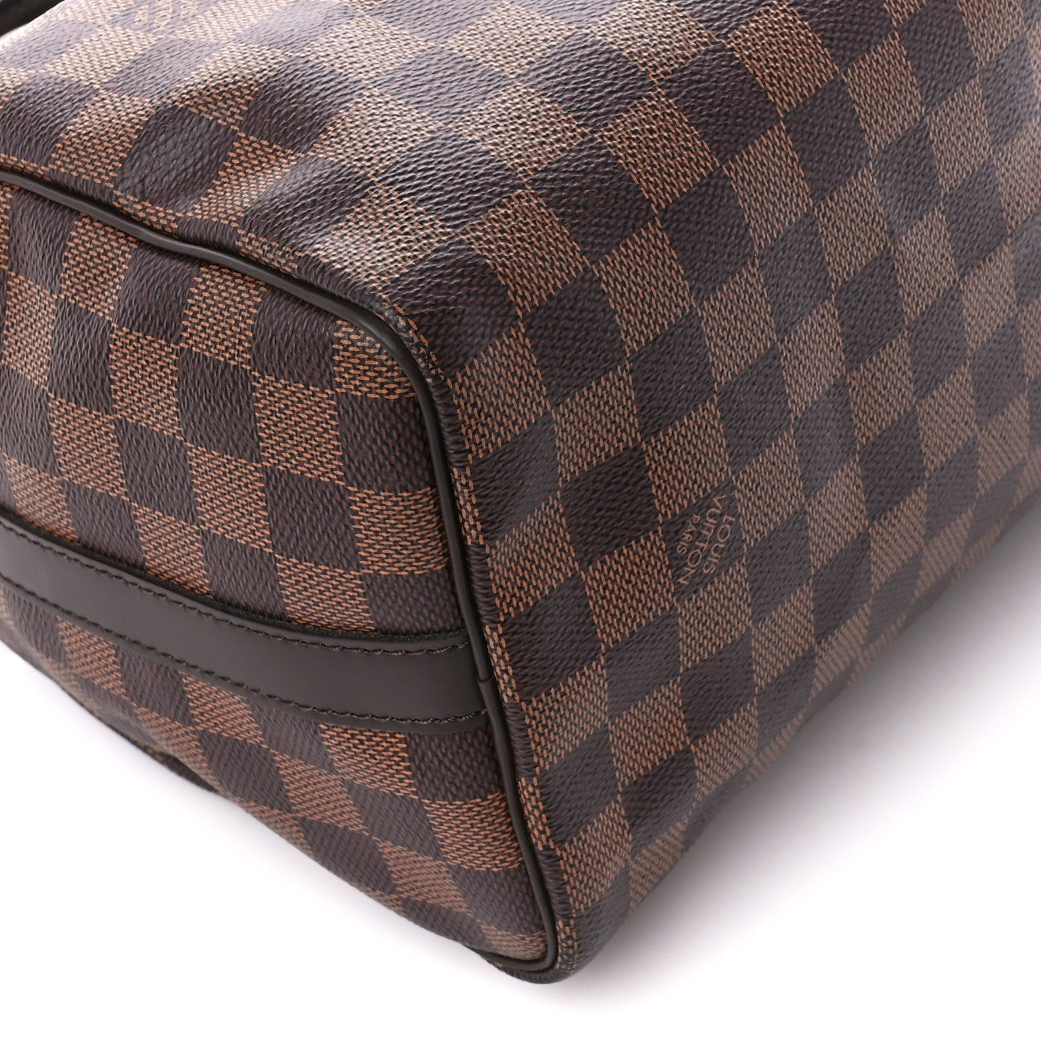 Louis Vuitton Damier Ebene Speedy Bandouliere 25 9 of 12