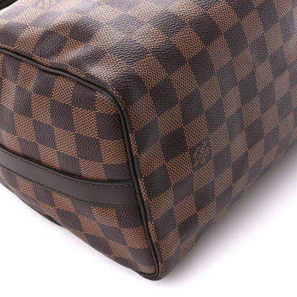 Louis Vuitton Damier Ebene Speedy Bandouliere 25 9 of 12
