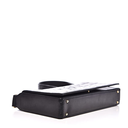 Chanel Lambskin Quilted CC Chocolate Bar Flap Black 4 of 14