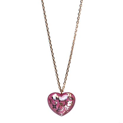Louis Vuitton Inclusion Heart Necklace Violine 1 of 4