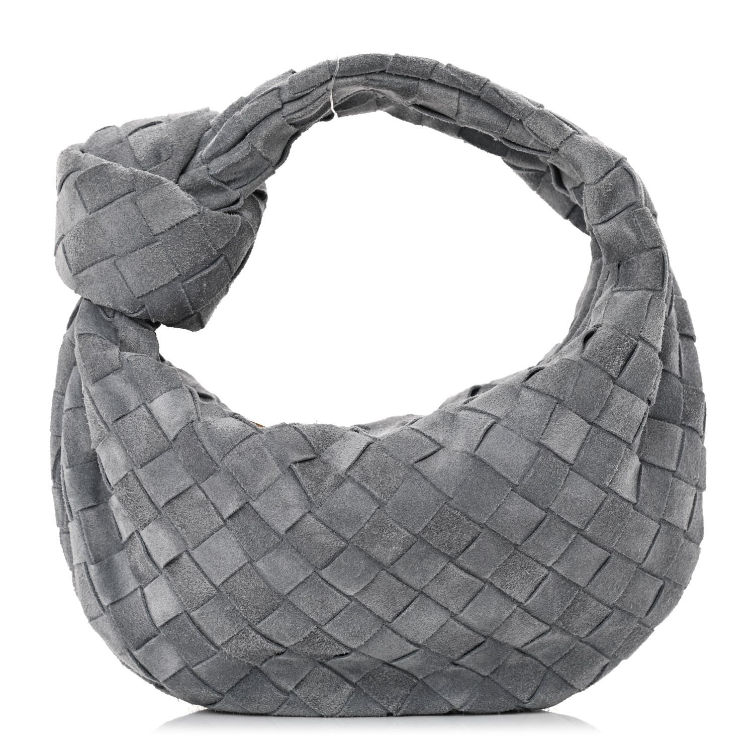 Bottega Veneta Suede Intrecciato Mini Jodie Thunder 1 of 11