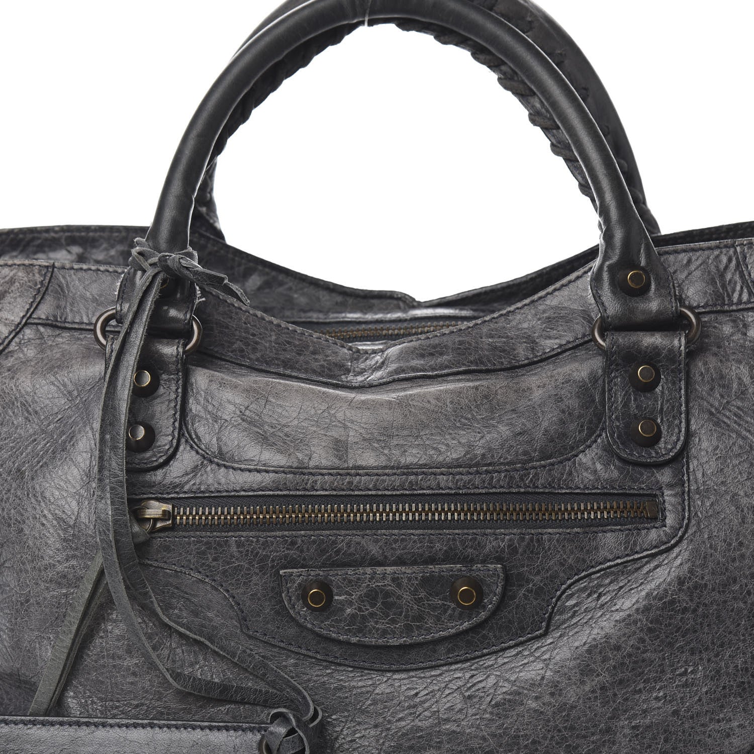 Balenciaga Agneau Classic Hardware City Grey 10 of 10