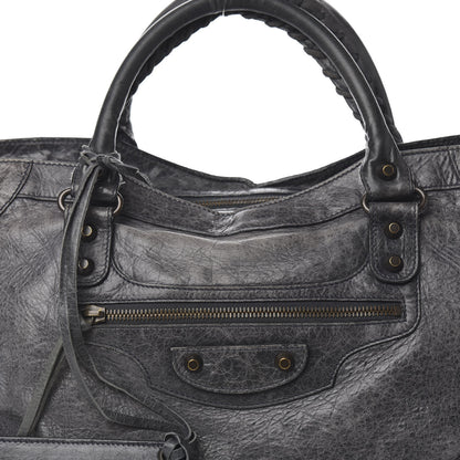 Balenciaga Agneau Classic Hardware City Grey 10 of 10