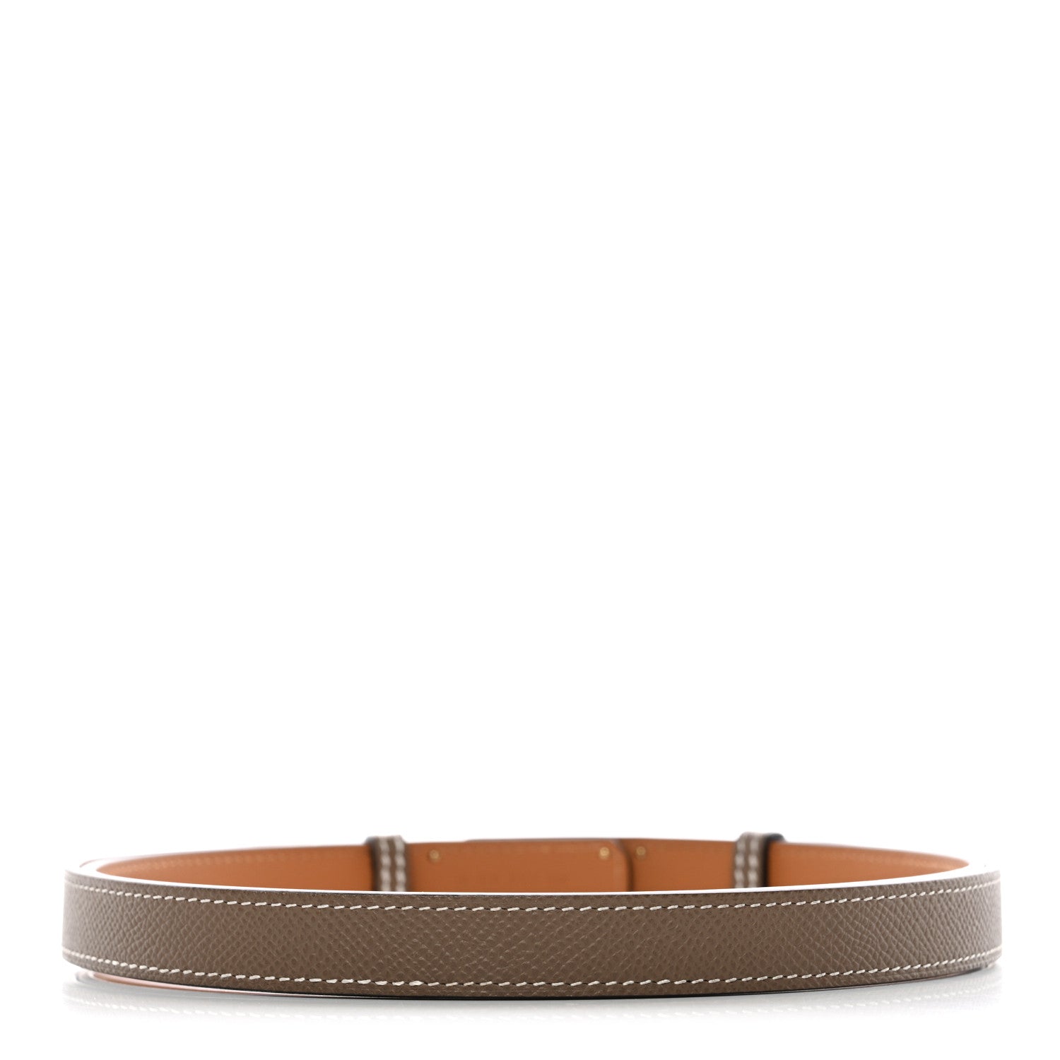 Hermes Epsom Kelly Belt Etoupe 2 of 4