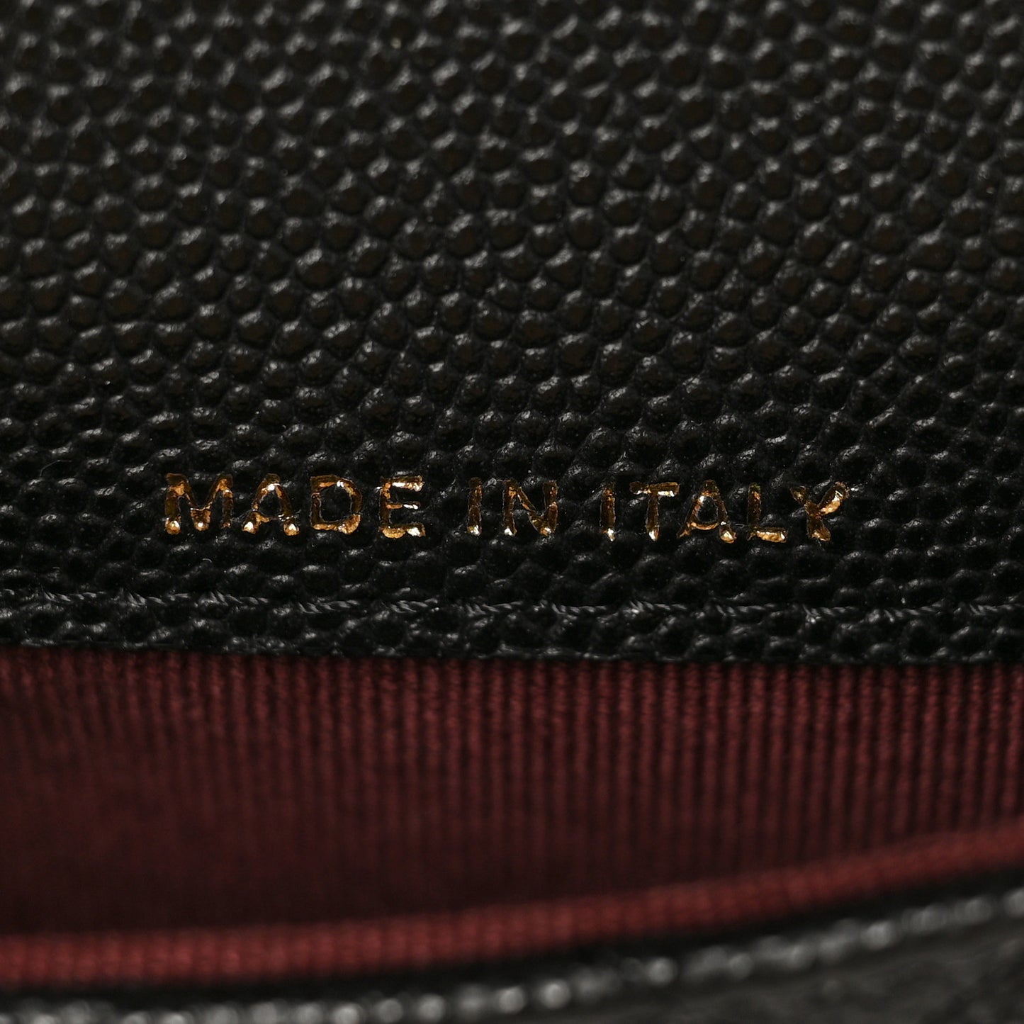 Caviar Quilted Mini Chain Belt Bag Black