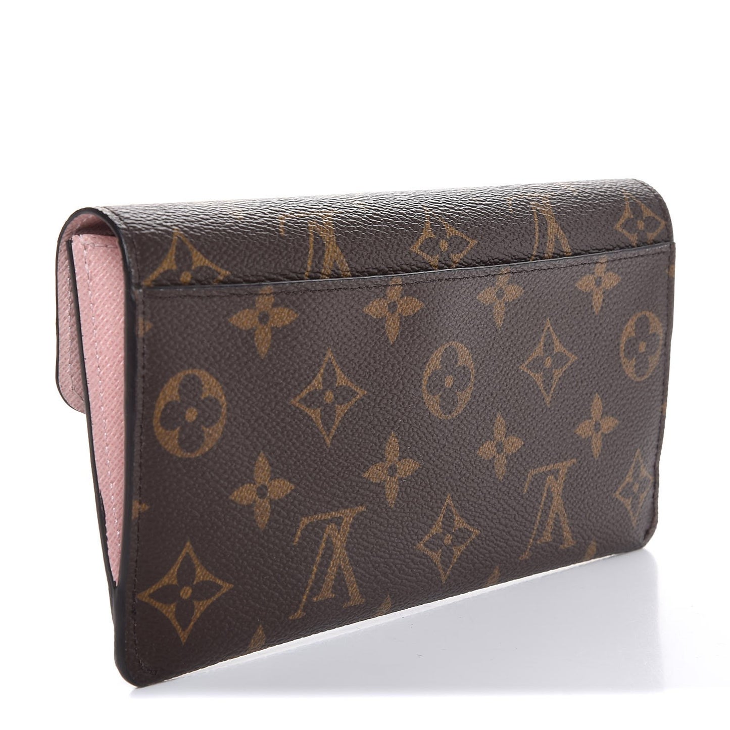 Monogram Jeanne Wallet Rose Ballerine