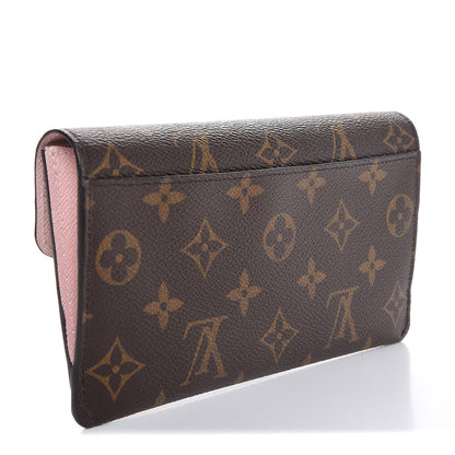 Louis Vuitton Monogram Jeanne Wallet Rose Ballerine 3 of 10