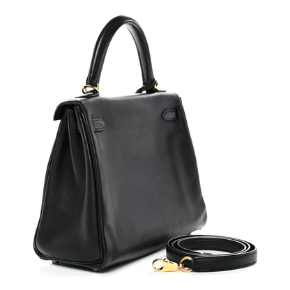 Hermes Swift Kelly Retourne 25 Black 3 of 13