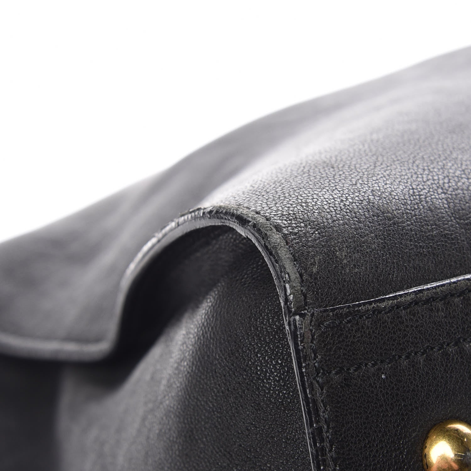 Saint Laurent Sheepskin Large Cabas ChYc Black 8 of 14