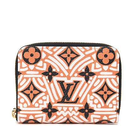 Louis Vuitton Monogram Giant Crafty Zippy Coin Purse Creme Caramel 1 of 6