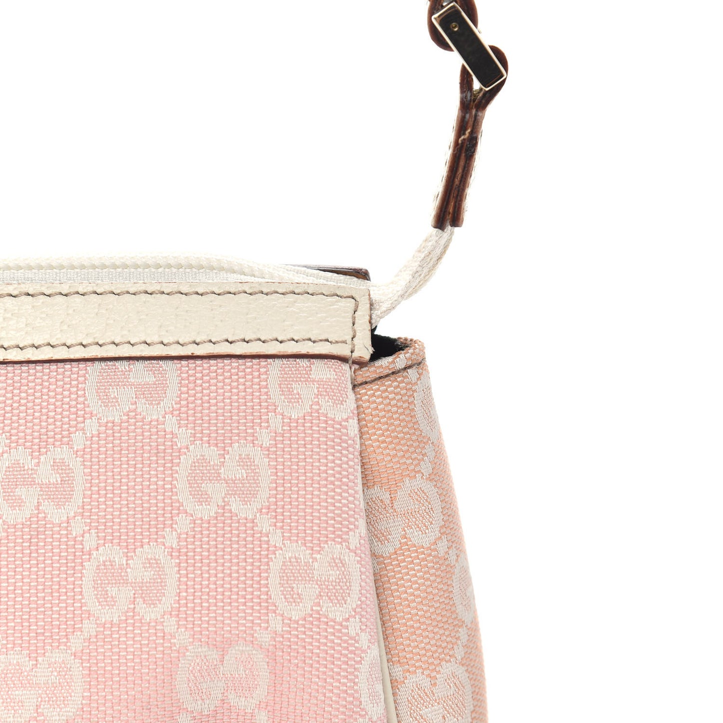 Monogram D Ring Cosmetic Case Pink