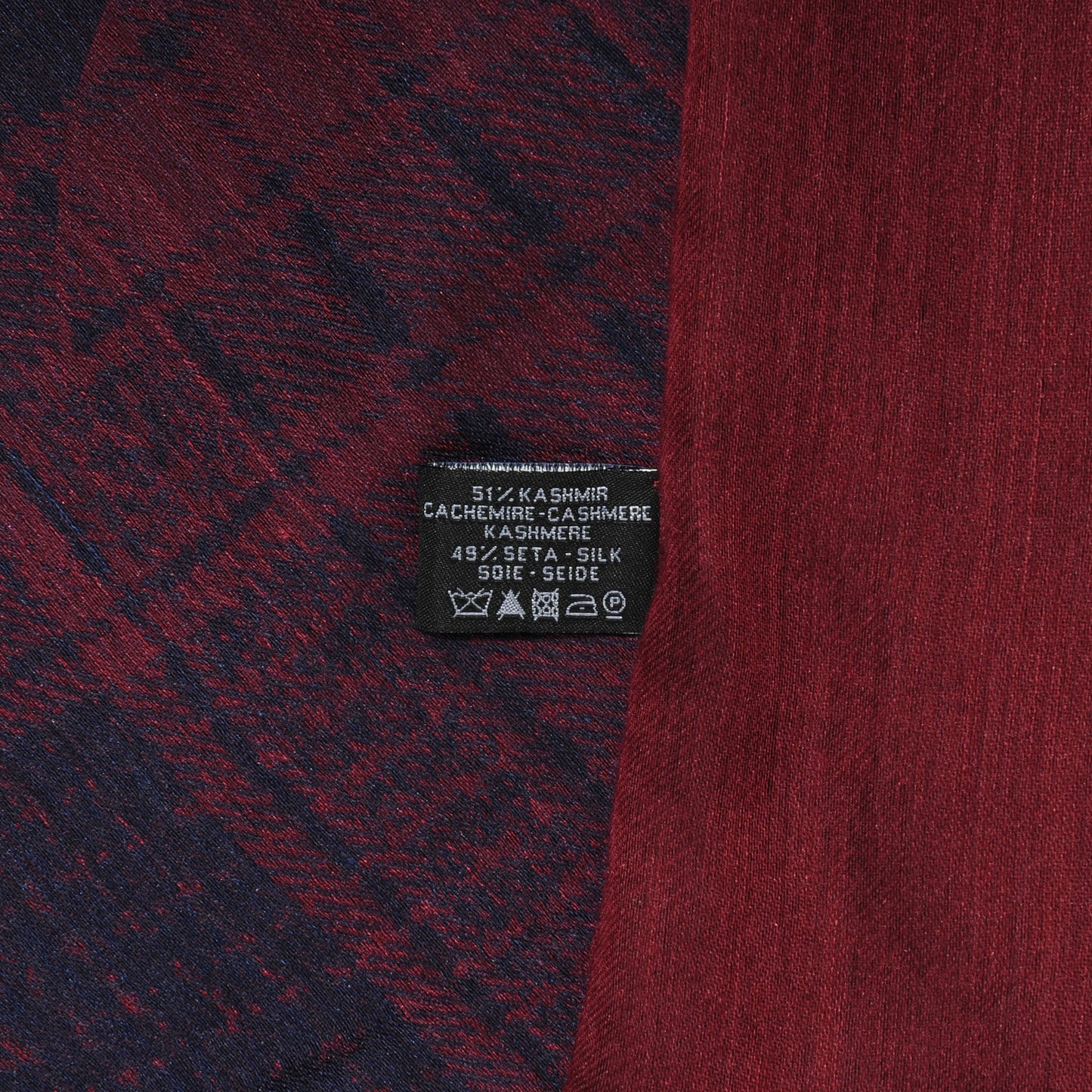 Cashmere Silk Plaid CC Scarf