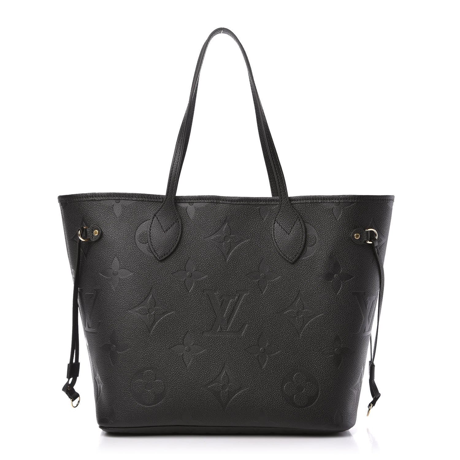 Louis Vuitton Empreinte Monogram Giant Neverfull MM Black 1 of 9