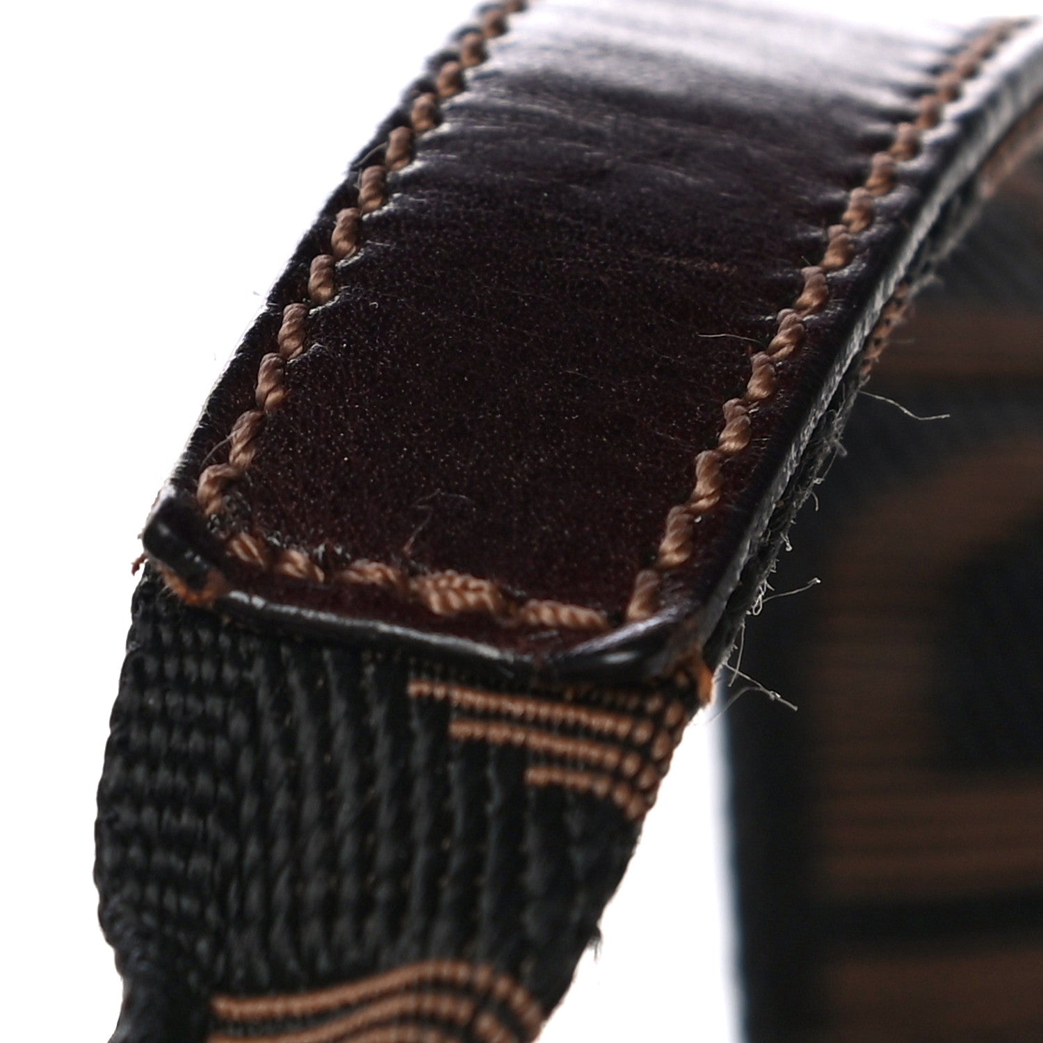 Fendi Zucca Shopping Tote Tobacco 17 of 18