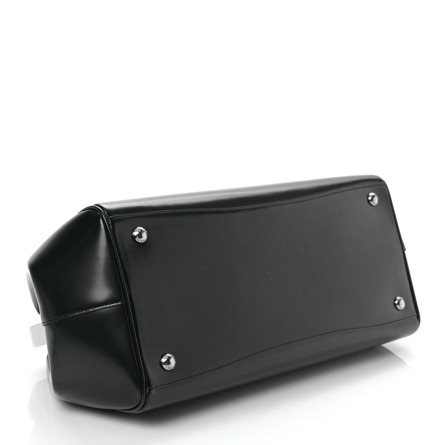 Prada Spazzolato Frame Bag Black 4 of 9