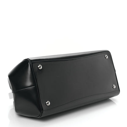 Prada Spazzolato Frame Bag Black 4 of 9