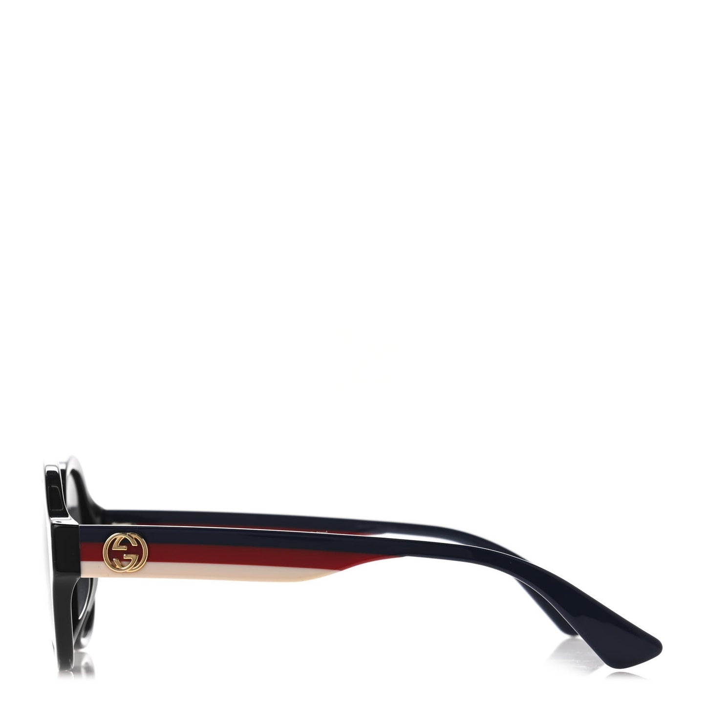 Round Web Sunglasses GG0280SA Black