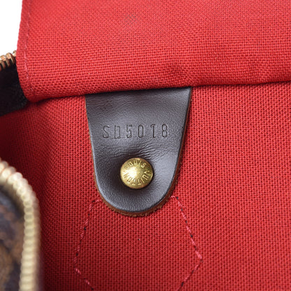 Louis Vuitton Damier Ebene Speedy 35 7 of 10