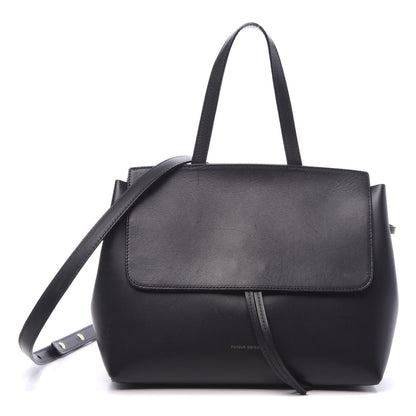 Mansur Gavriel Calfskin Mini Lady Bag Black Argento 1 of 16