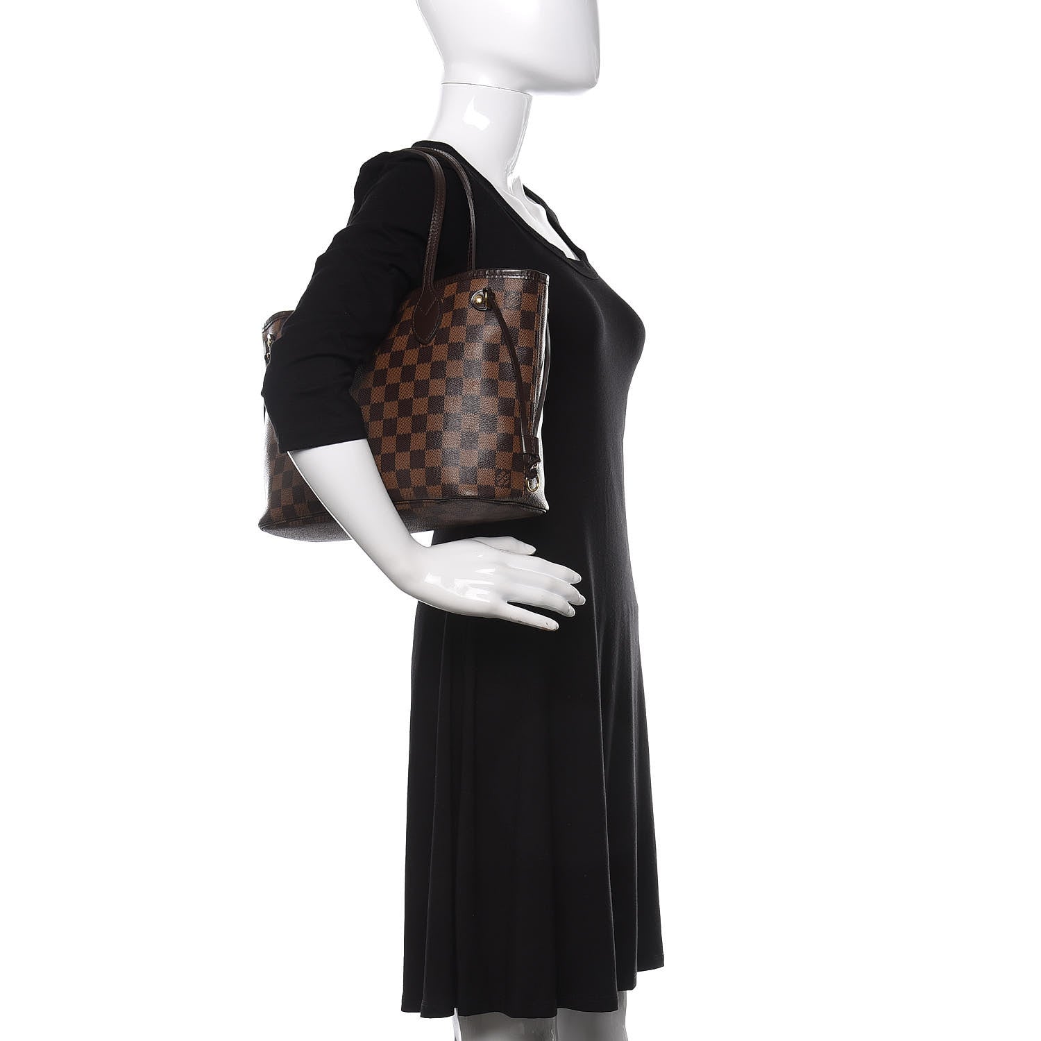 Louis Vuitton Damier Ebene Neo Neverfull PM 2 of 10