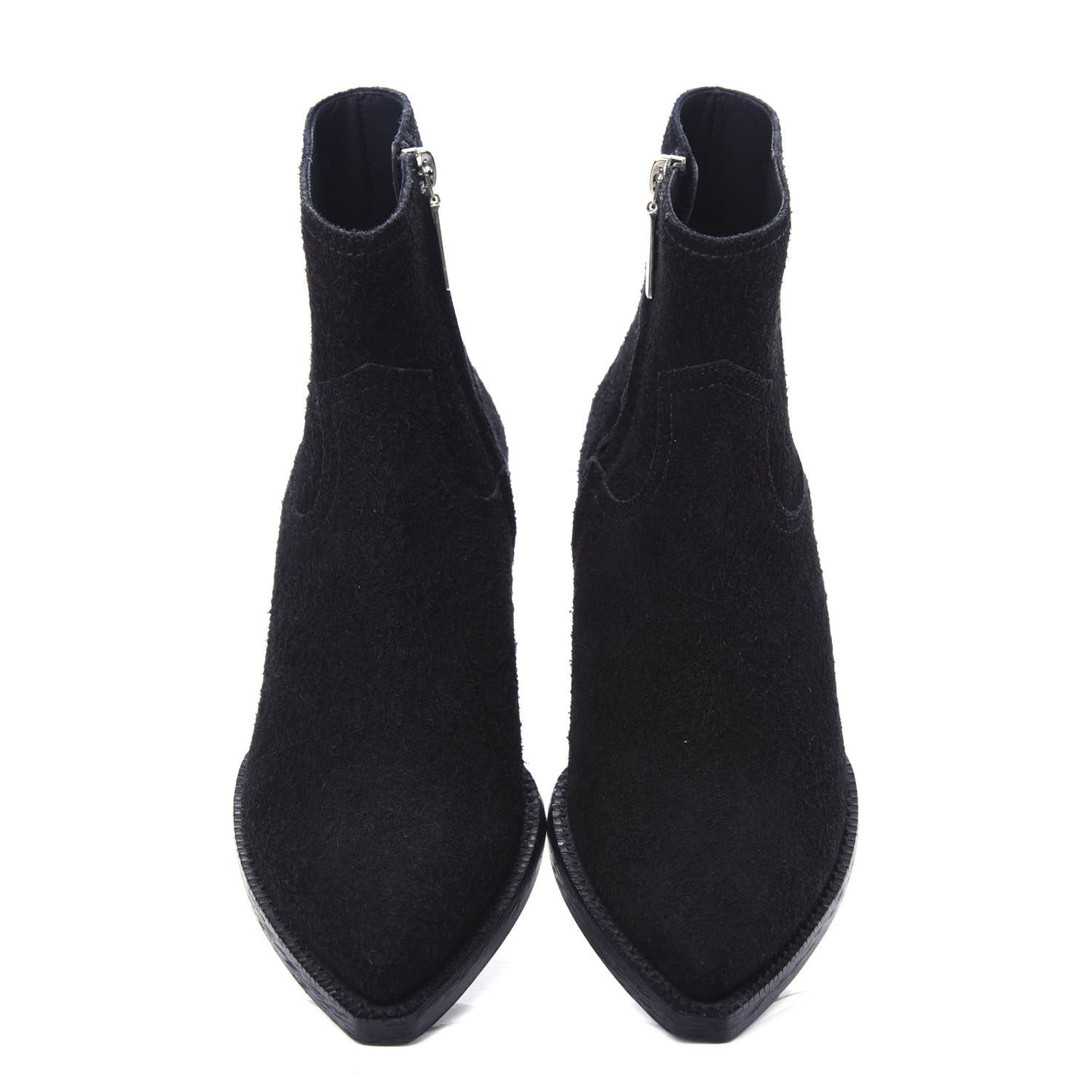 Suede Lukas Ankle Boots 38 Black