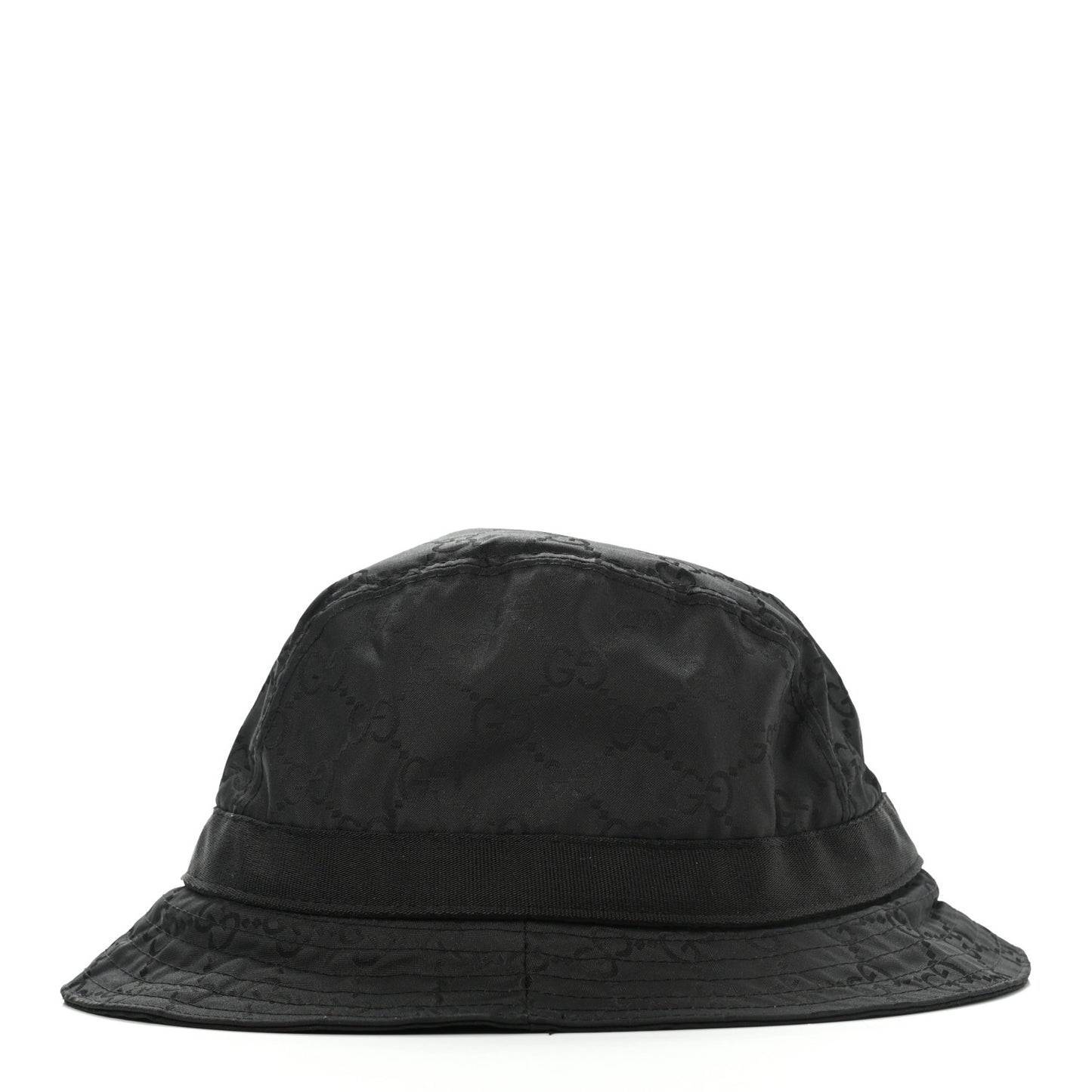Nylon Monogram Bucket Hat M Black