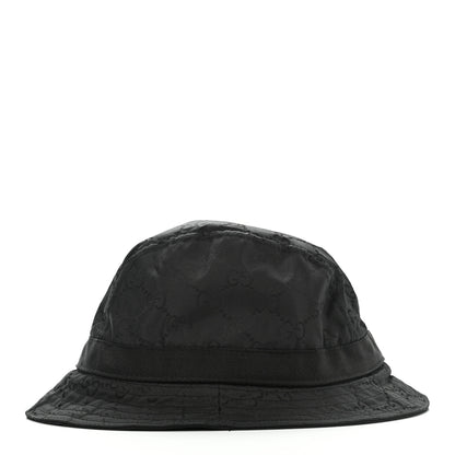 Gucci Nylon Monogram Bucket Hat M Black 5 of 10