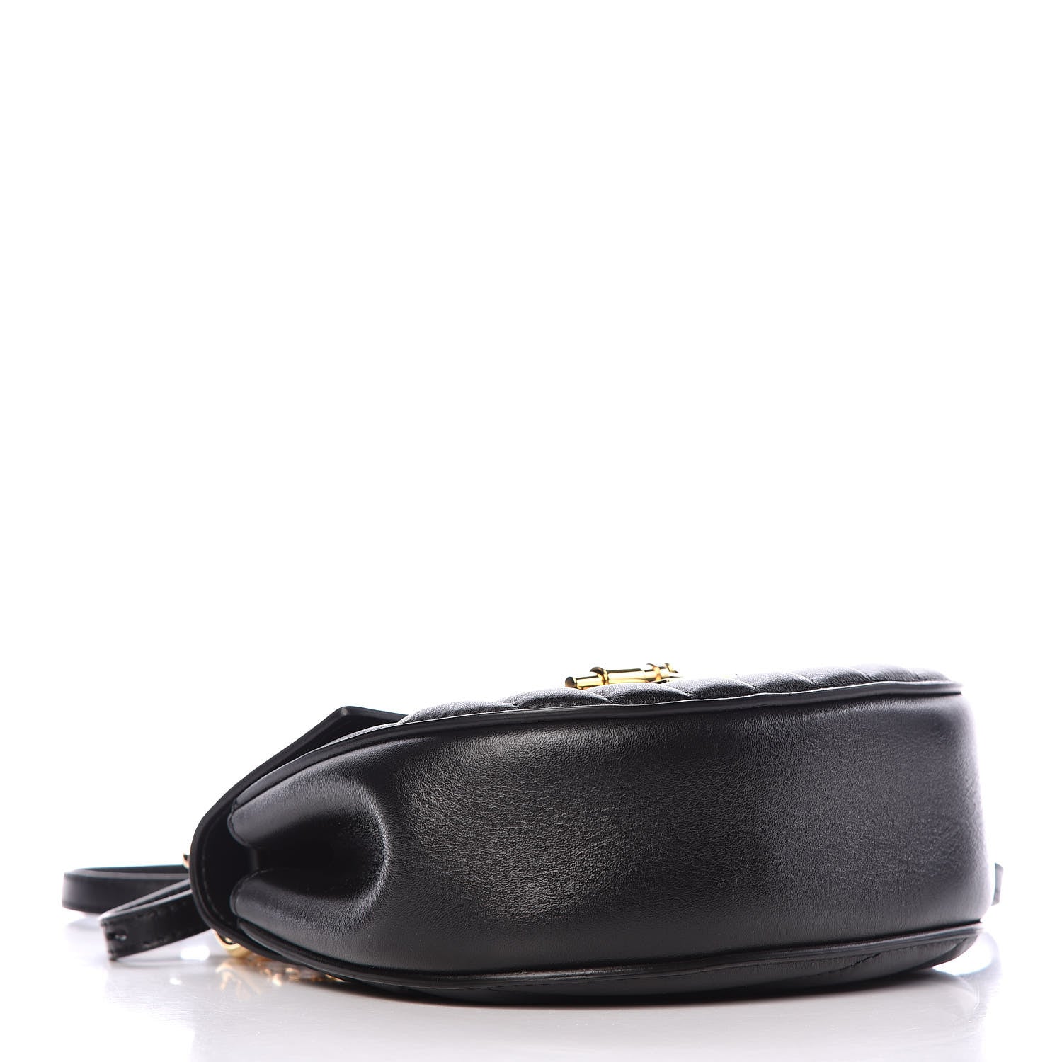 Chloe Calfskin Quilted Mini Drew Bijou Shoulder Bag Black 4 of 10